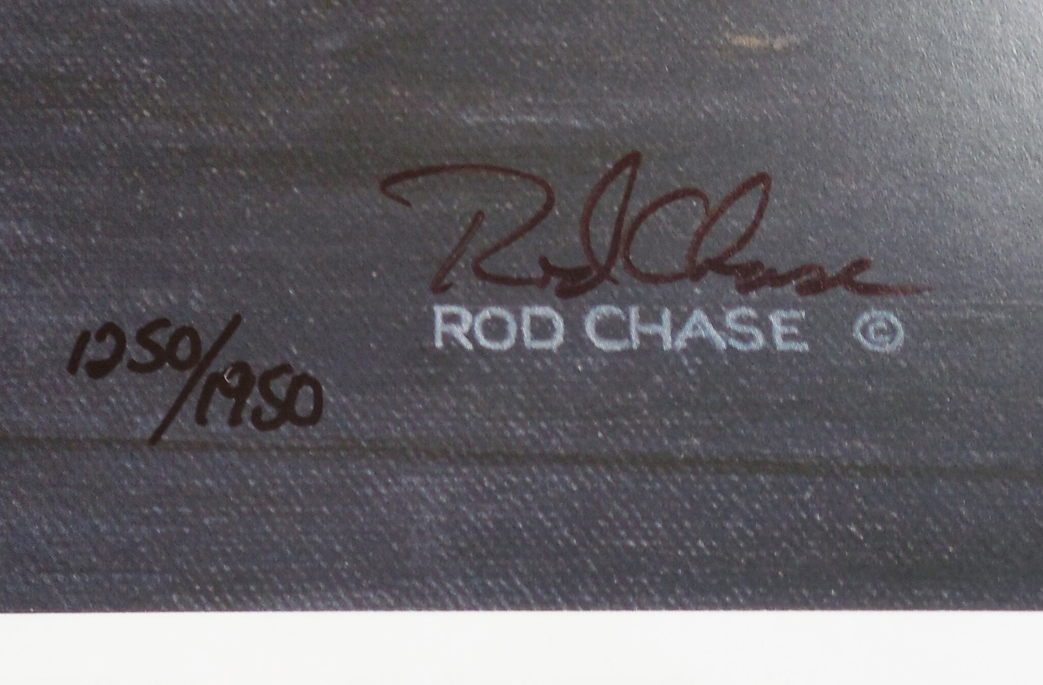 Rod Chase "Line of Duty" Gallery of Framing